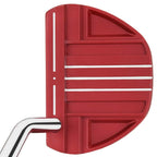 Ram Golf Laser Red Milled Face Mallet Putter - Headcover Included 35''