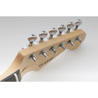 Musiclily 6 Inline Sealed Guitar Tuners Tuning Pegs Machine Heads Set,Kidney Button Chrome