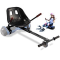 Hoverboard Seat Attachment For Self Balancing Scooter, Go Kart Conversion Kit With Adjustable Frame, Hover Board Accessories For