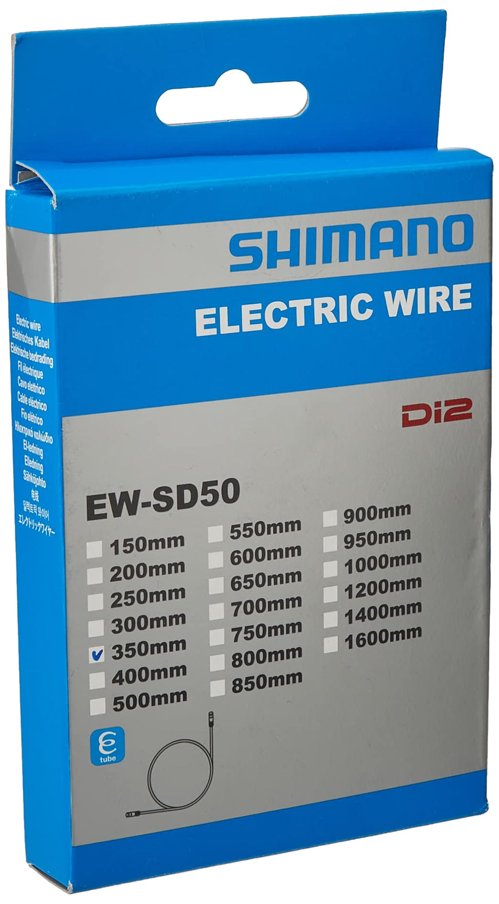 Shimano Unisex_Adult 2090318720 Power Cable, Black, 90 X 3 X 3 Cm