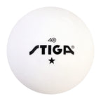 Stiga 144 Bulk Pack 1 Star Table Tennis Balls - 40Mm Ittf Regulation Size And Weight Ping Pong Balls