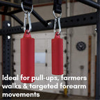 Body-Solid Tools Nunchuck Grips - Strength Training, Forearm Exerciser, Home Gym Equipment, Pull Up Bar, Non-Slip, Kettlebell &