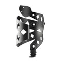 Portland Design Works Water Bottle Cage - Lightweight Water Bottle Holder for Bikes, RATTLESNEK KEJ, Black - Right Opening
