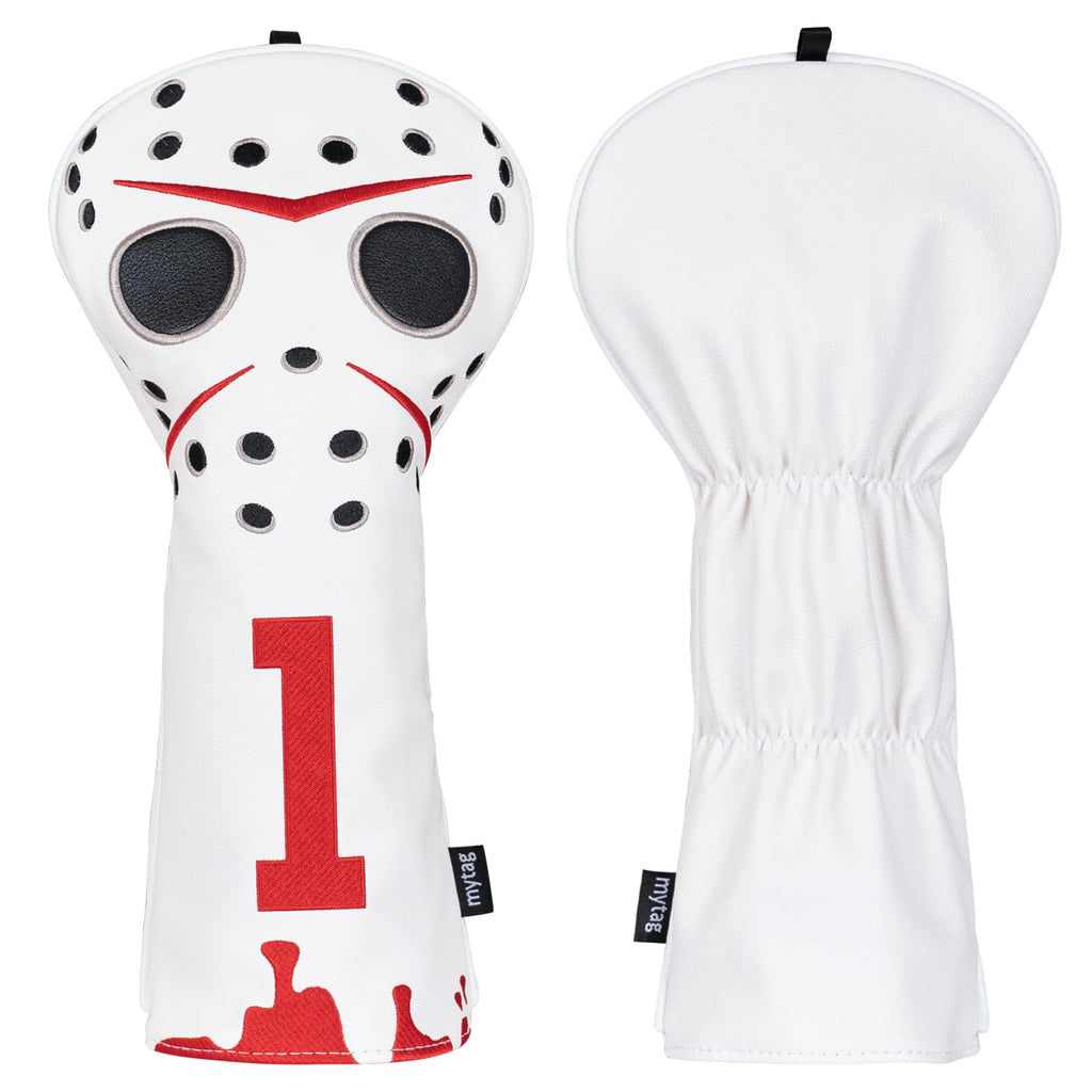 Driver Headcover Hockey Goalie Mask Golf Club Covers(Driver)