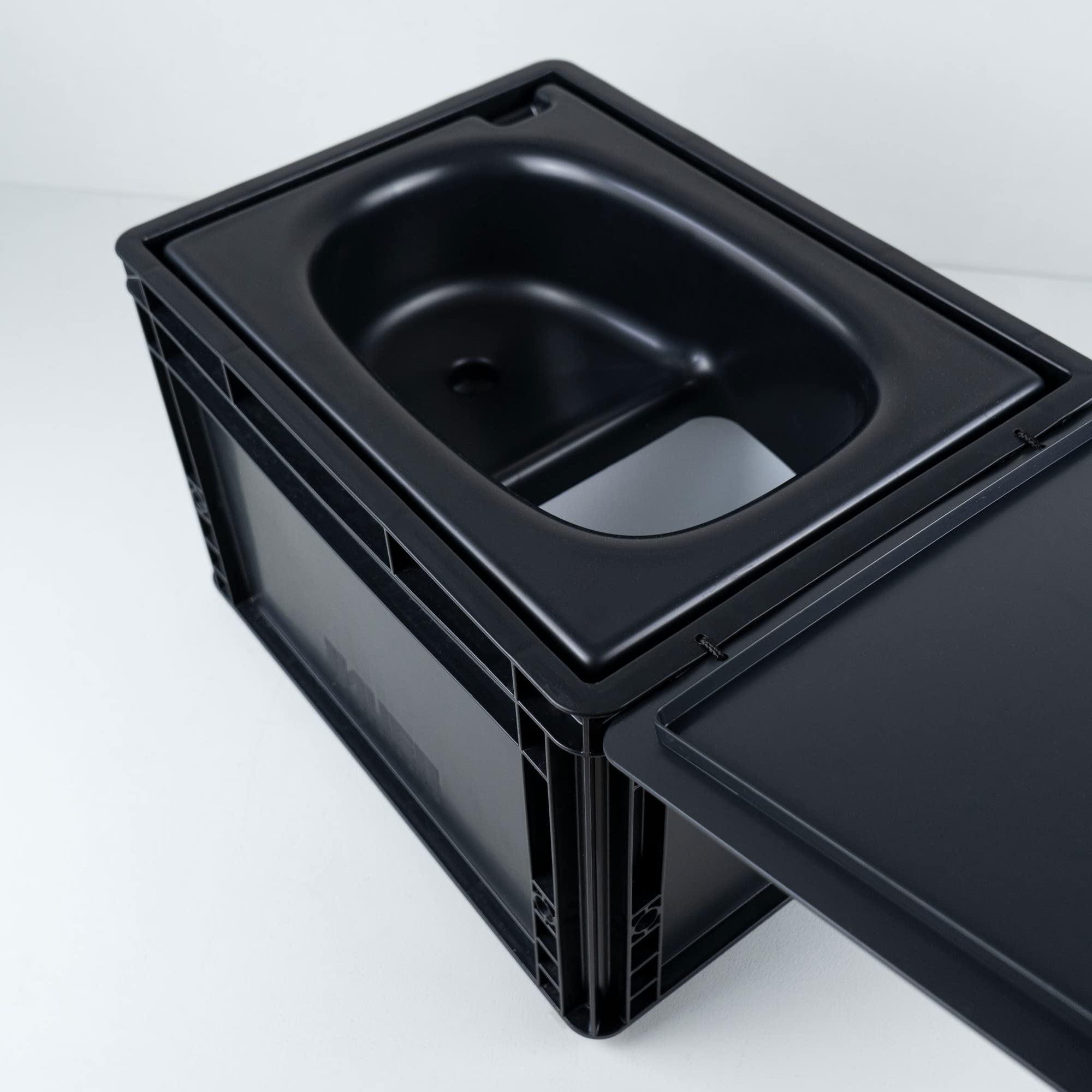 Boxio Portable Toilet - Convenient Camping Toilet Compact, Safe, And Personal Composting Toilet With Convenient Disposal For Cam