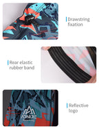Orrinsports Trail Gaiters Low Shoes Gators For Hiking Boots Breathable Boots Gators For Running (Blue, M)