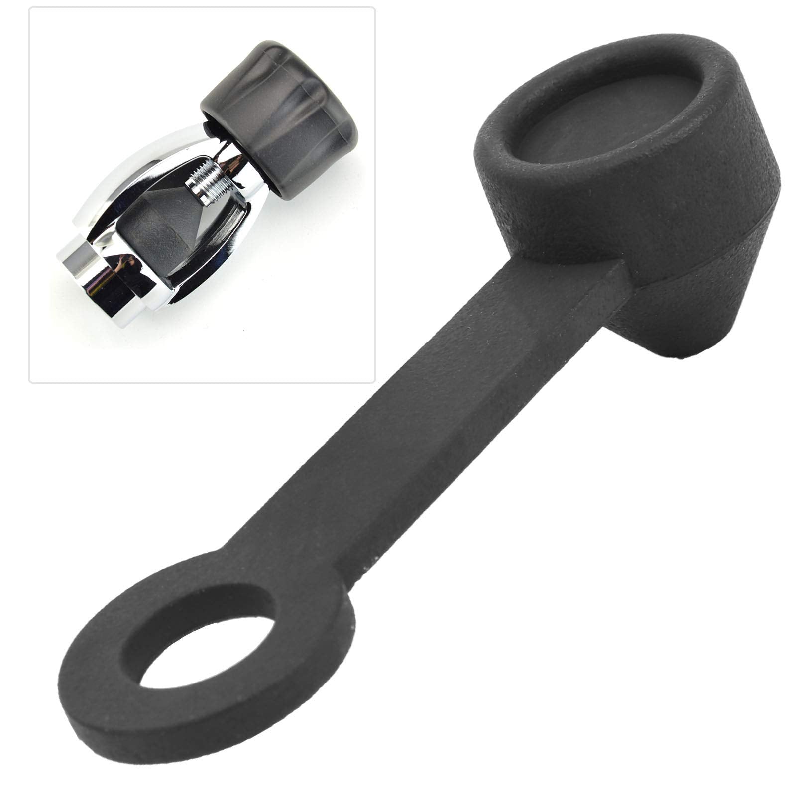Rubber Dust Cap Cover,Scuba Regulator Dust Cover, Scuba Valve Adapter Regulators Cover Black