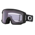 Oakley Line Miner M OO7093 Black w/Prizm Clear Ski Goggles for Men for Women + Bundle Accessory Leash Kit, Microfiber Pouch