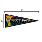 Rico Industries Nascar Racing Homestead-Miami Speedway 12'' X 30'' Felt Wall D  Cor Pennant - Great For Home/Bed Room/Man Cave D