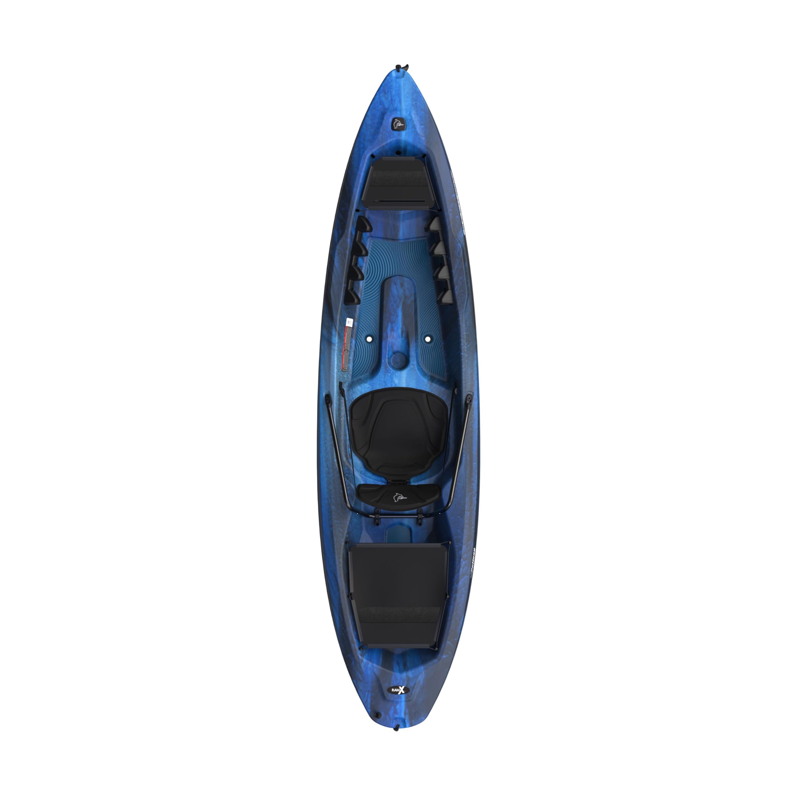 Pelican Seek 100X - Recreational Sit on top Kayak - Neptune - Lightweight Smart Design - Adjustable Ergoform Seating System - 10