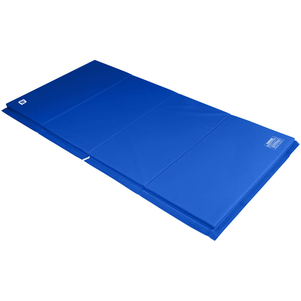 We Sell Mats Gymnastics Mat, Folding Tumbling Mat, Portable with Hook & Loop Fasteners