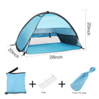 Pop Up Dog Beach Tent,Mini Head Tent,Can Be Fixed Small Dog Beach Sun Shelters Tent ,Shelter For Cat,Waterproof And Breathable M