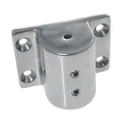 Nrc&Xrc Pair Marine Boat Hand Rail Fitting 316 Stainless Steel 90 Degree Stanchion Rectangle Base Mount Hand Rail Fitting For 1I