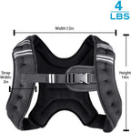 Henkelion Weighted Vest Weight Vest For Men Women Kids Weights Included Body Weight Vests Adjustable For Running Training Workou