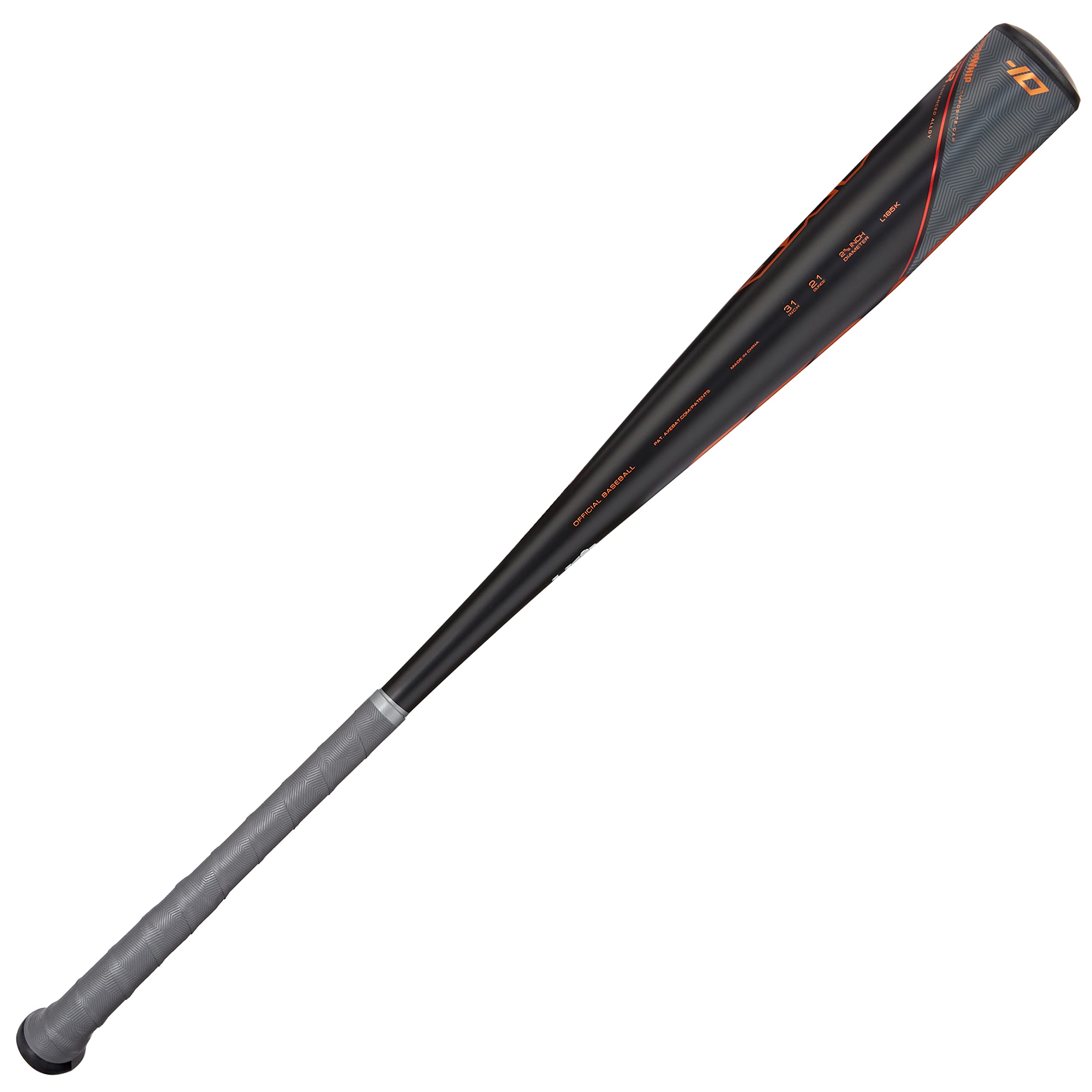 Axe Bat 2023 Strato (-5, 2-5/8'') Usa Baseball Bat, 1-Piece Alloy, Black/Grey/Copper (30'' / 25 Oz.)