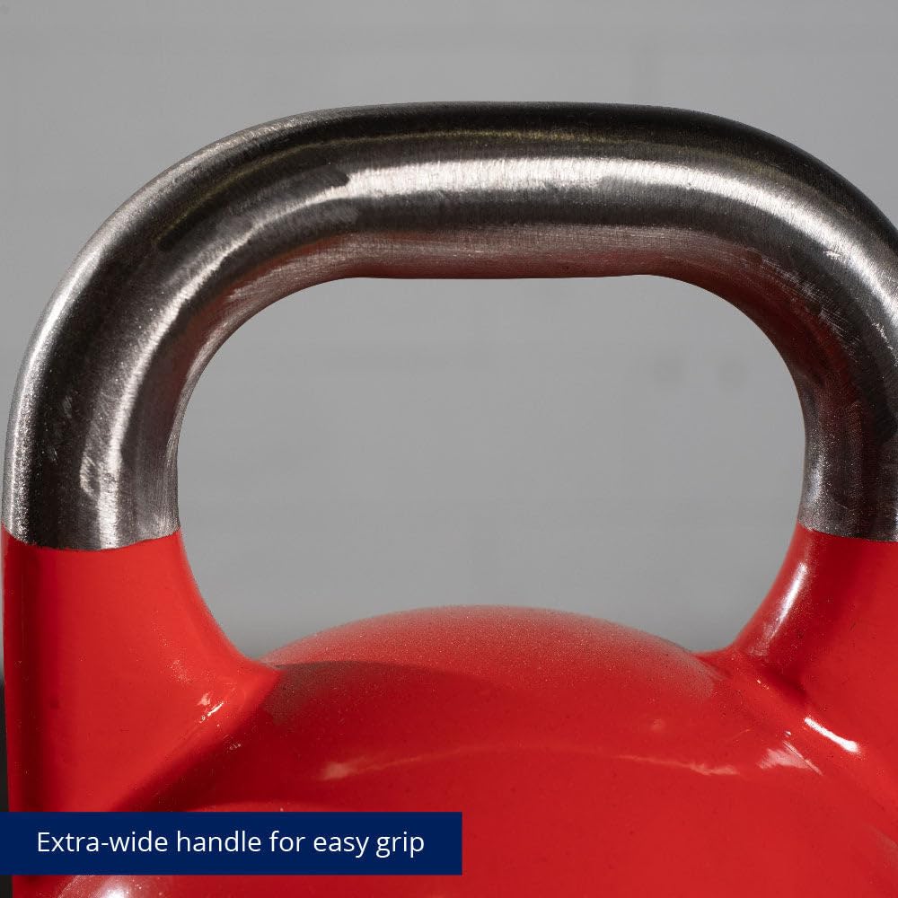 Titan Fitness 14 Kg Competition Kettlebell, Single Piece Casting, Kg Markings, Full Body Workout