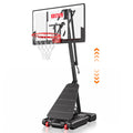 IGL Basketball Hoop Outdoor 40 Inch, Height Adjustable 5.5-10 FT, Portable Basketball Goal with Shatterproof Backboard for Kids 
