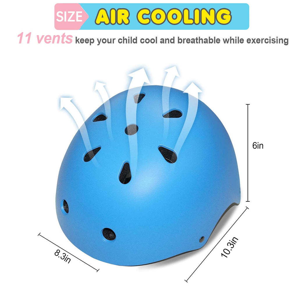 Bursun Kids Bike Helmet Ventilation & Adjustable Toddler Helmet For Ages 2-3-5-8 Kids Boys Girls Multi-Sport Helmet For Bicycle