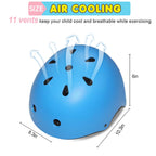 Bursun Kids Bike Helmet Ventilation & Adjustable Toddler Helmet For Ages 2-3-5-8 Kids Boys Girls Multi-Sport Helmet For Bicycle