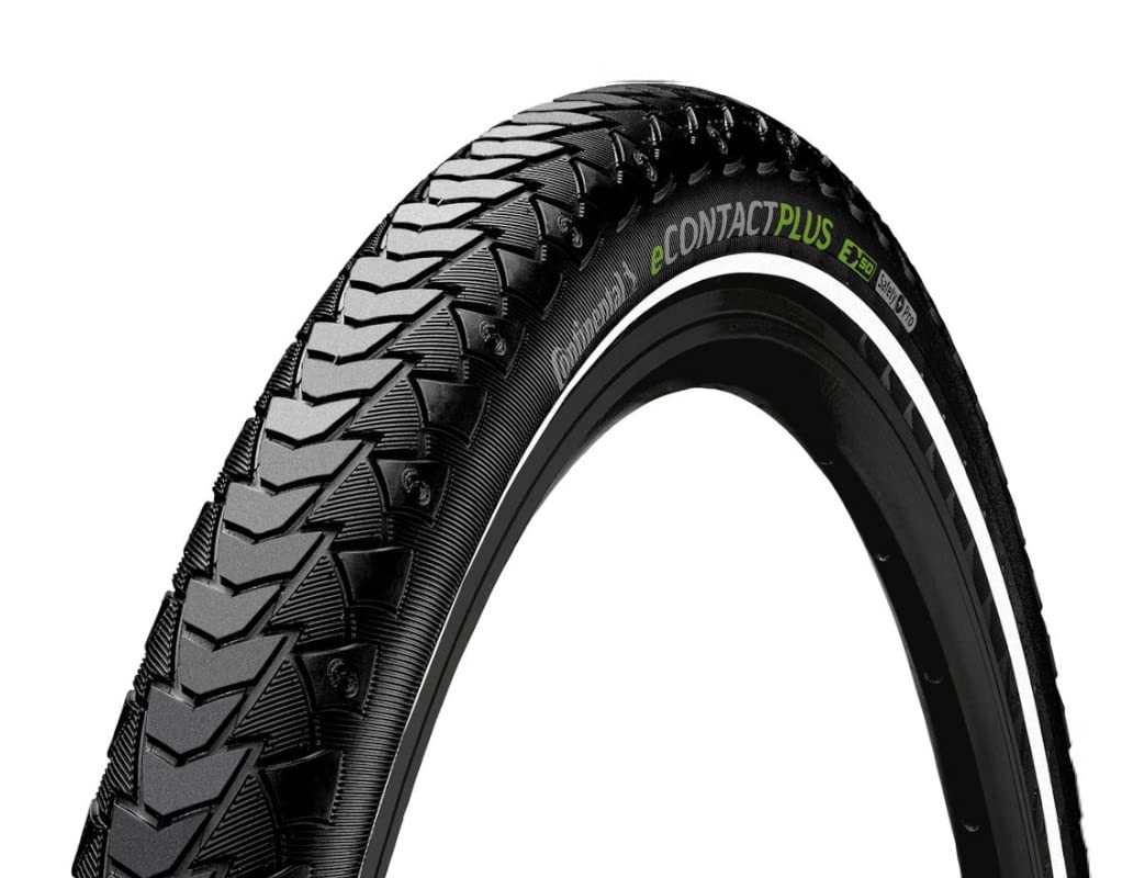 Continental - Continental 55-622 eContact Plus (28 x 2.20 Inches) Black Reflex Wired Tire - 1 Piece