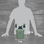 Stanley Legendary Classic Canteen 1.1 Qt | Leakproof Drink Container With Strap | Stainless Steel Water Bottle With Lid | Campin
