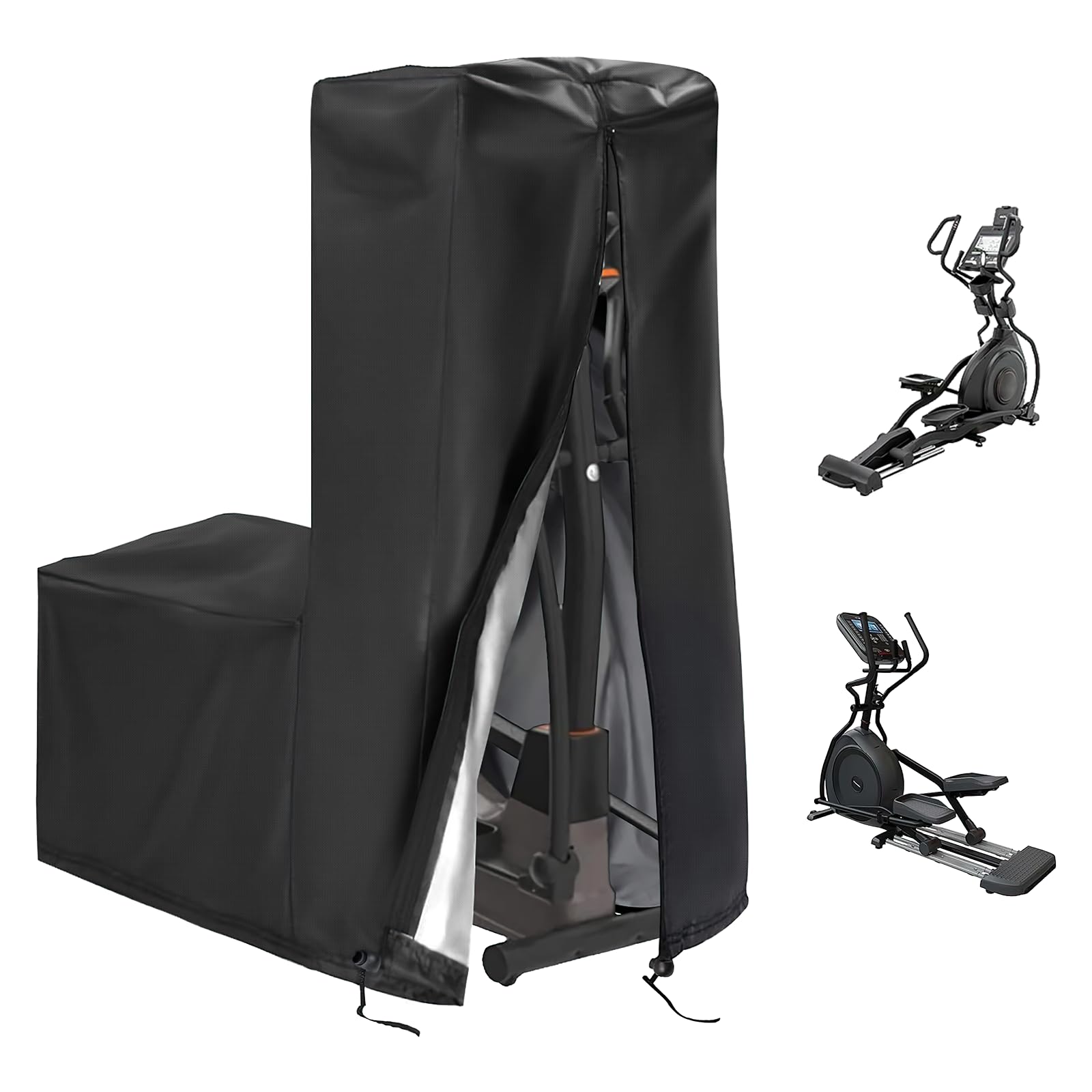 Kingling Elliptical Cover, Waterproof Elliptical Exercise Machine Cover for Home Use Elliptical Trainer Heavy Duty Protective Co