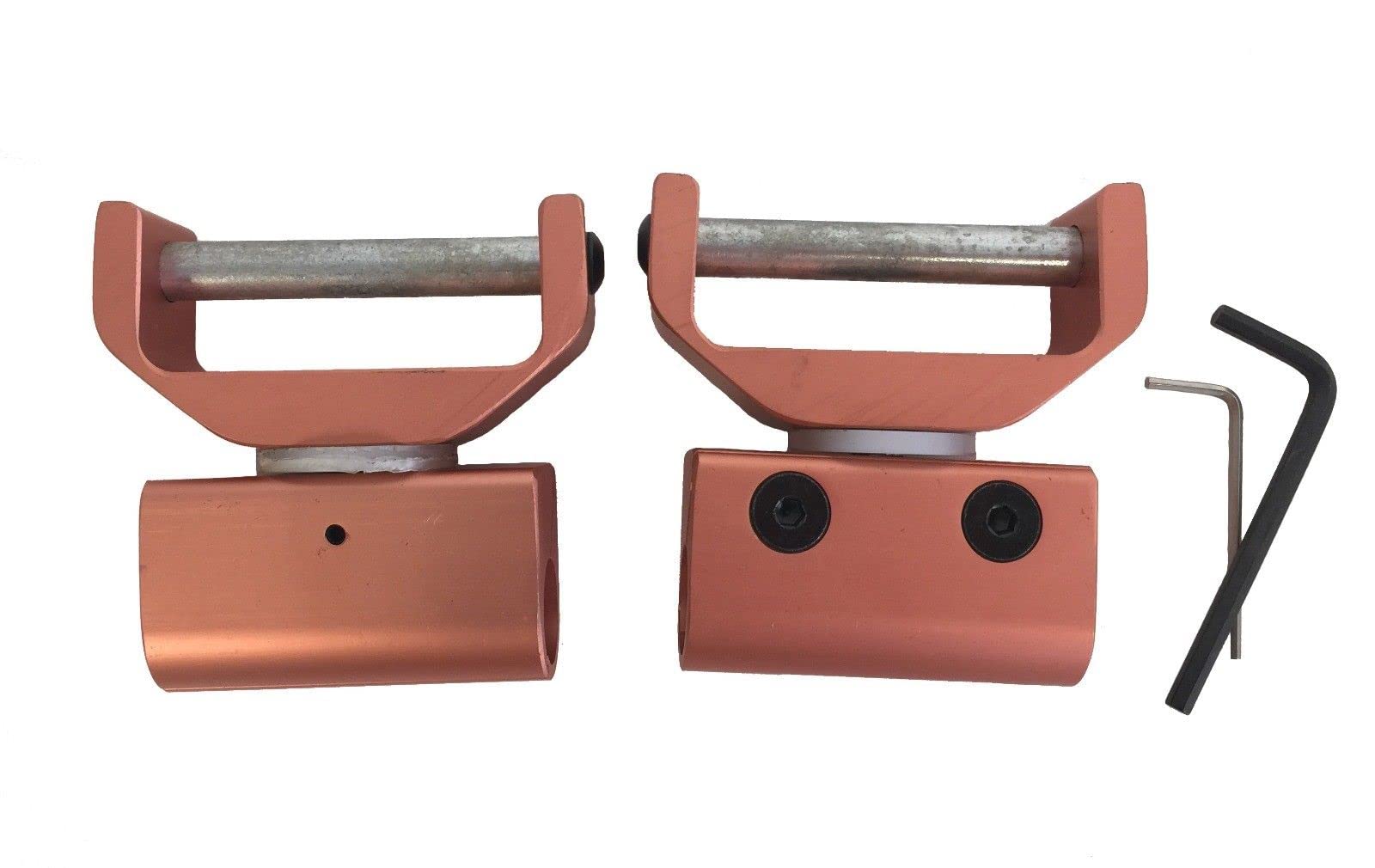 Aj Tack Swivel And Lock Stirrup Turner Copper Brown / 3''