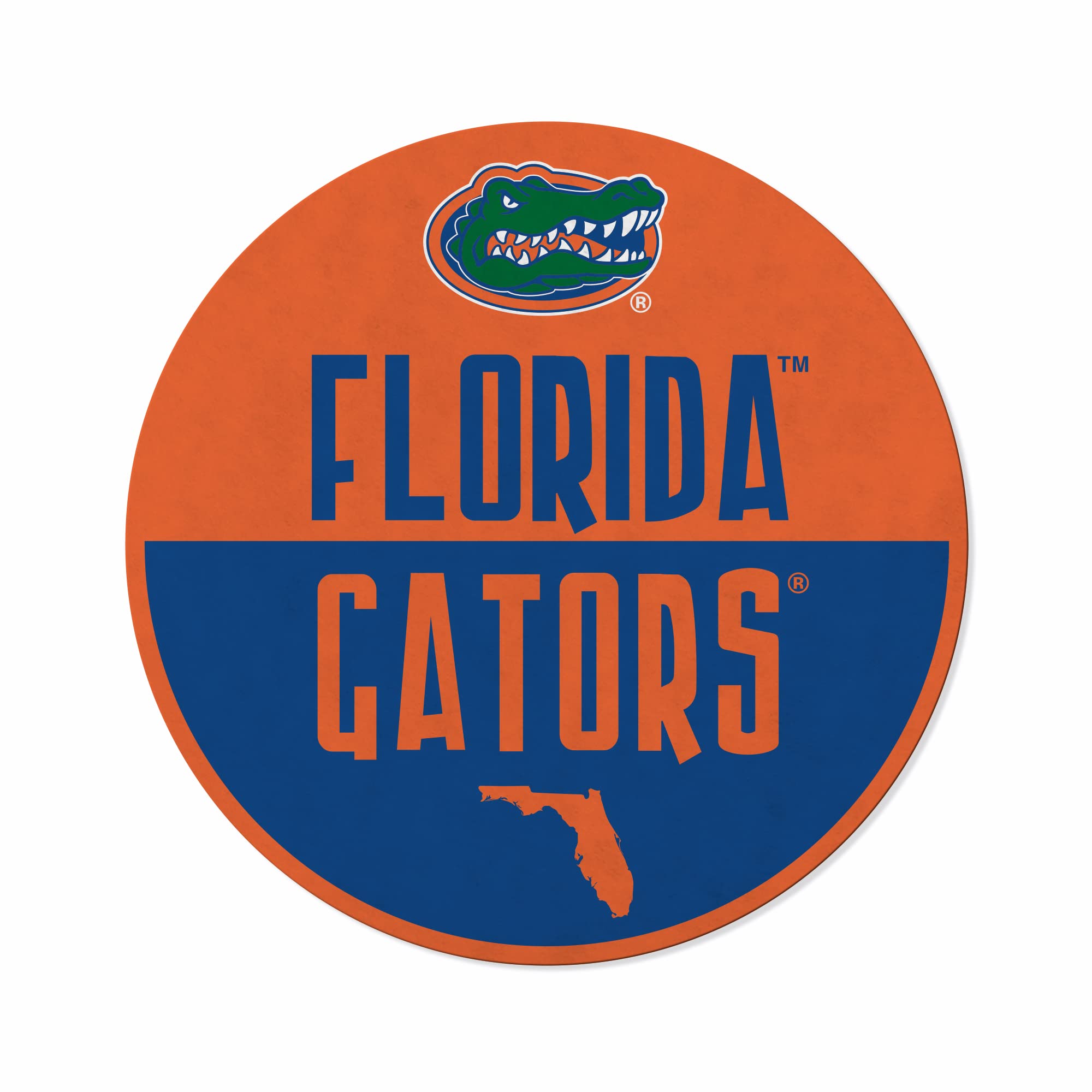 Rico Industries Ncaa Florida Gators Classic Shape Cut Pennant - Home And Living Room D  Cor - Soft Felt Ez To Hang