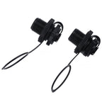 Alomejor Inflatable Boat Air Valve Screw 2Pcs Valve Air Valve Replacement For Inflatable Boat Jilong Fishing Boat Airbed Raft