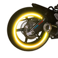 Customtaylor33 (All Vehicles Yellow/Gold High Intensity Grade Reflective Copyrighted Safety Rim Tapes (Must Select Your Rim Size