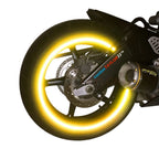 Customtaylor33 (All Vehicles Yellow/Gold High Intensity Grade Reflective Copyrighted Safety Rim Tapes (Must Select Your Rim Size