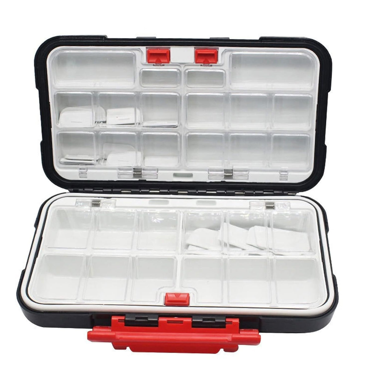 Brijvila Waterproof Fishing Tackle Box Double Sided Opening And Closing Bait Storage Box Multifunctional Hook And Fishing Access