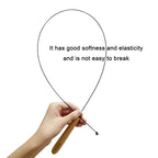 Ttcat Cat Wand Toys, 2Pcs Cat Wand Toy And 10Pcs Cat Feather Toys Cat Teaser Toy Refills,29 Flexible Steel Wire, Sturdy Wood Han