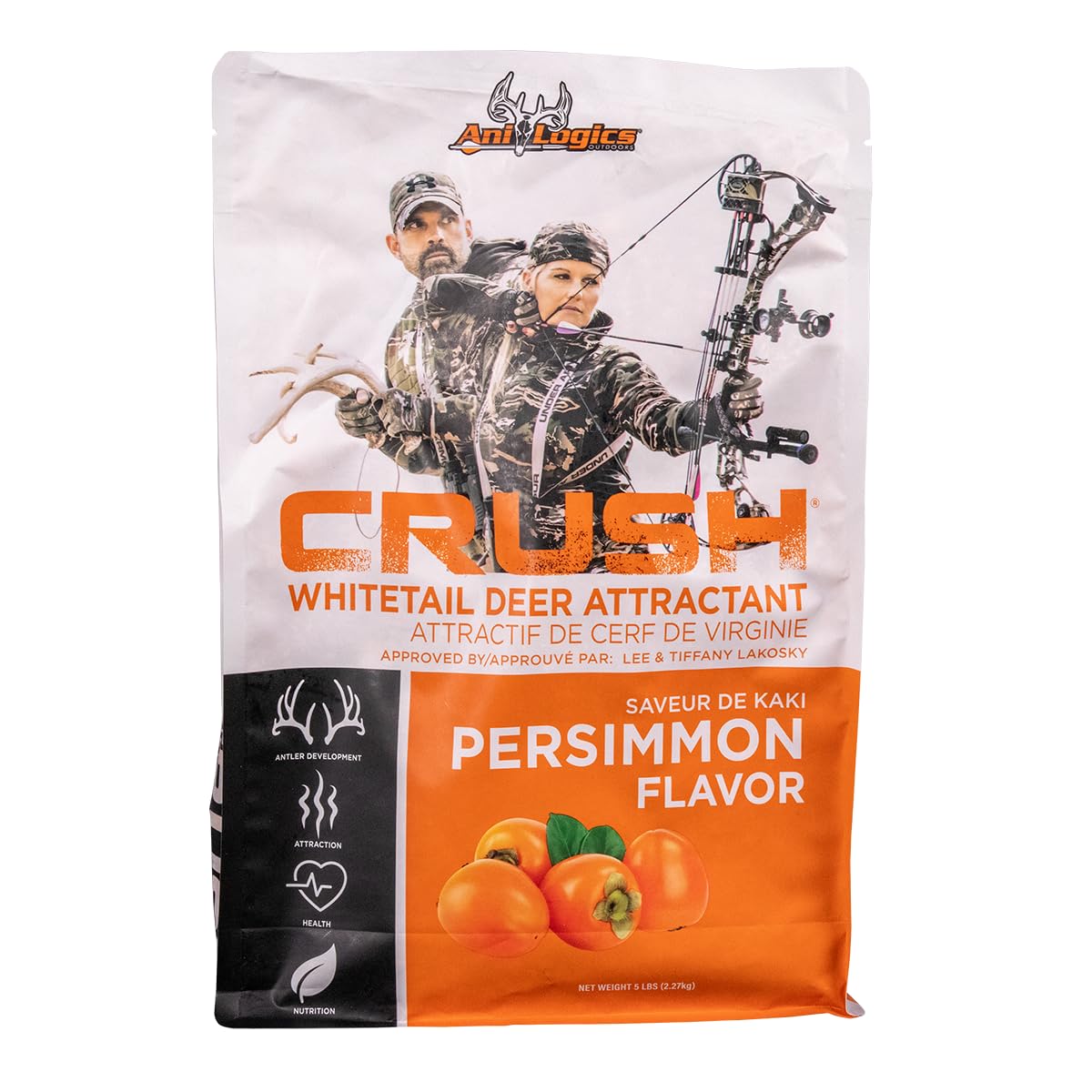 Ani-Logics Outdoors Crush Persimmon Granular Attractant - 5 lbs