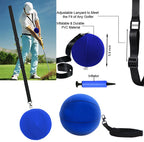 Amy Sport Golf Swing Training Aid Arm Band Trainer Impact Ball Inflator Assist 4 Pack Trainer Equipment Posture Motion Correctio
