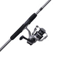 Abu Garcia 7' Max X Spinning Reel And Fishing Rod Combo, Size 3000 Reel, 5 Stainless Steel Ball Bearings, Smooth Oil Felt Front