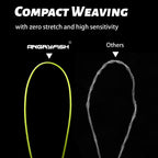 Angryfish 4 Strands 300M/327Y Or 500M/547Y-Super Strong Braided Fishing Line-Abrasion Resistant-Zero Stretch-Small Diameter-Supe