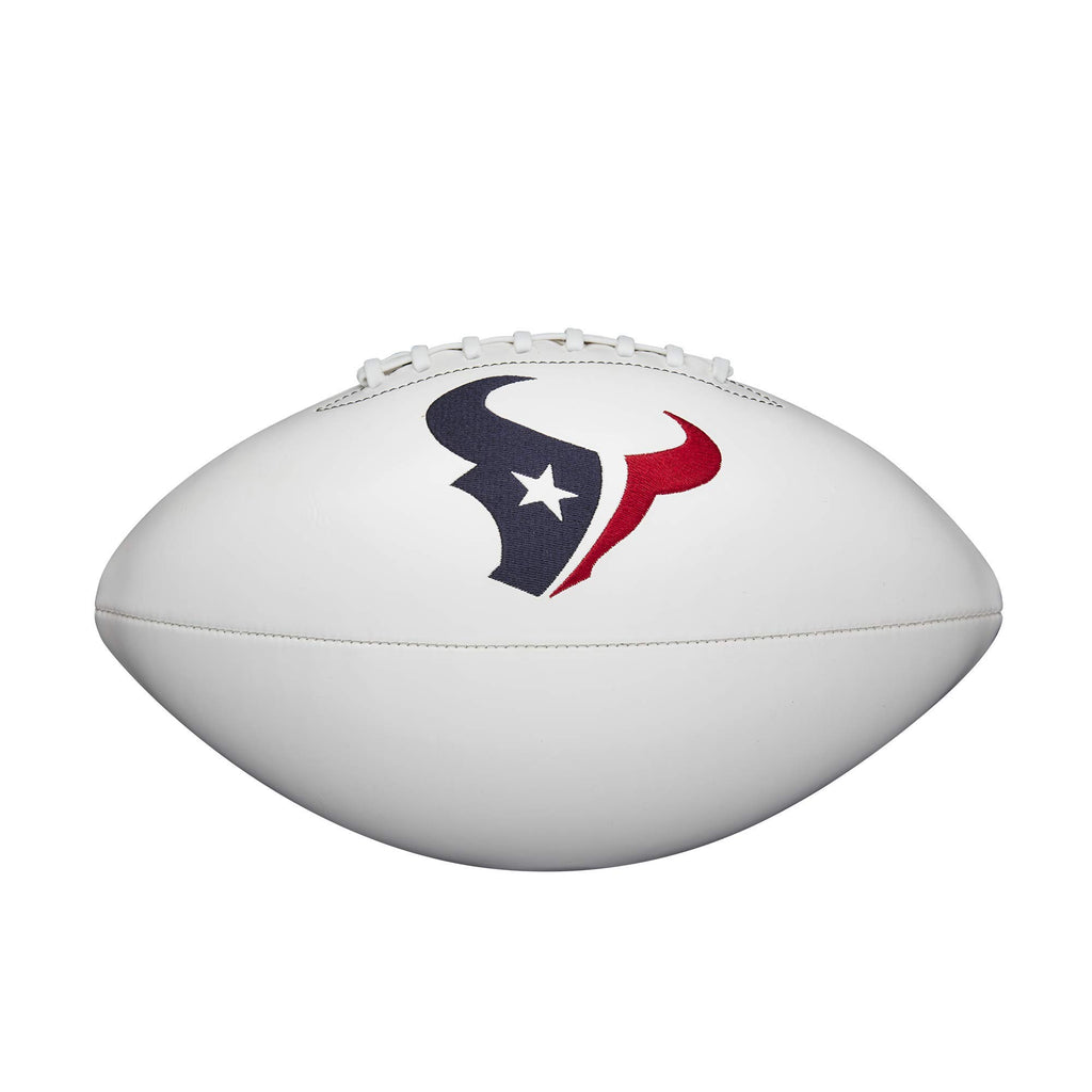 Wilson Nfl Live Signature Autograph Football - Official Size, Houston Texans