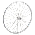 Wheel Front 27 X 1-1/4 Alloy Rim, Silver, 36H, Schrader