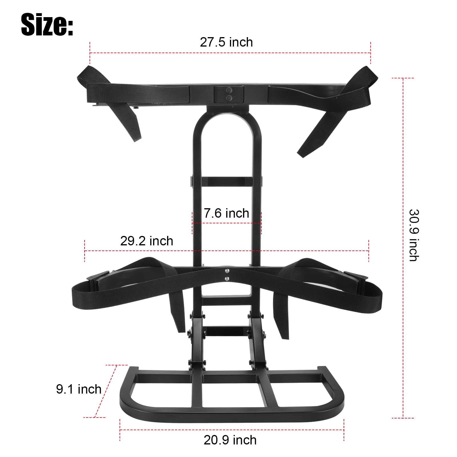 Roykaw Universal Golf Cart Rear Seat Bag Holder Compatible With Ezgo/Club Car/Yamaha Golf Cart With Rear Seat Grab Bar, Upgrade