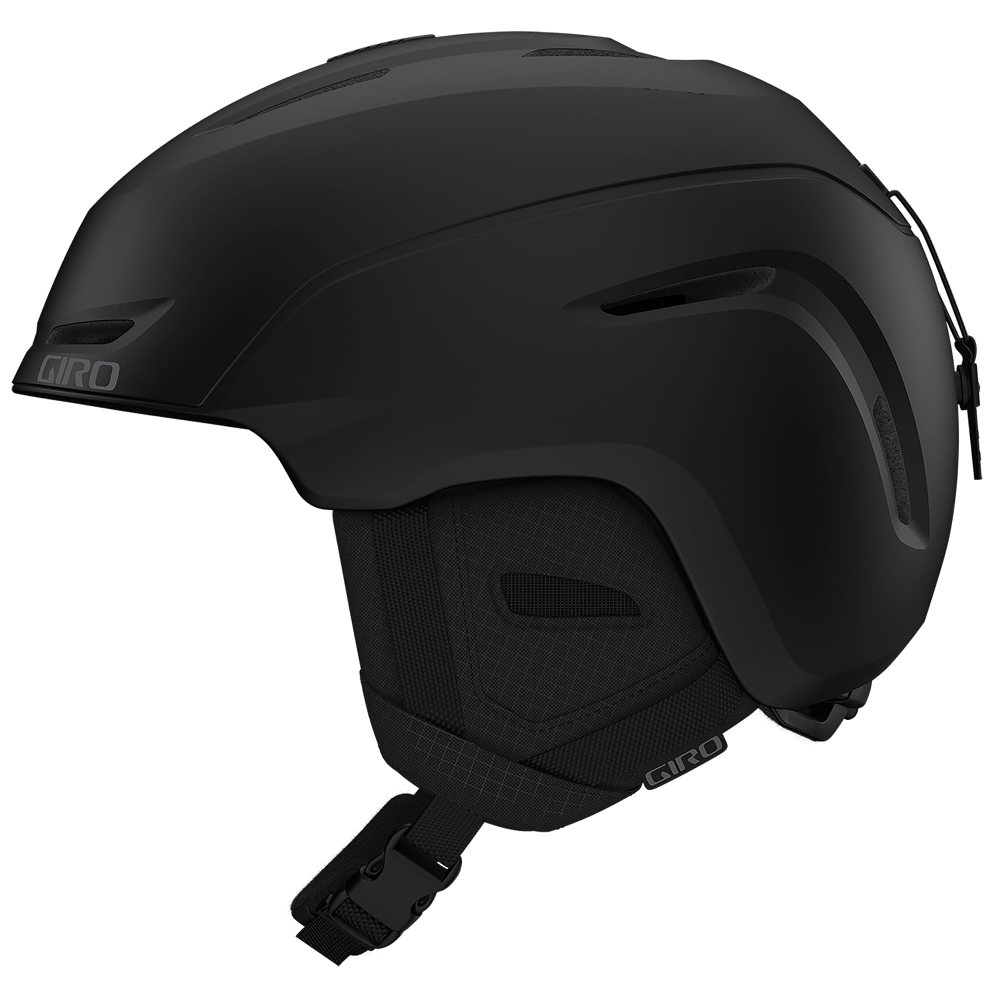 Giro Neo Jr. Kids Ski Helmet - Snowboard Helmet for Youth, Boys & Girls - Matte Black - M (55.5-59cm)