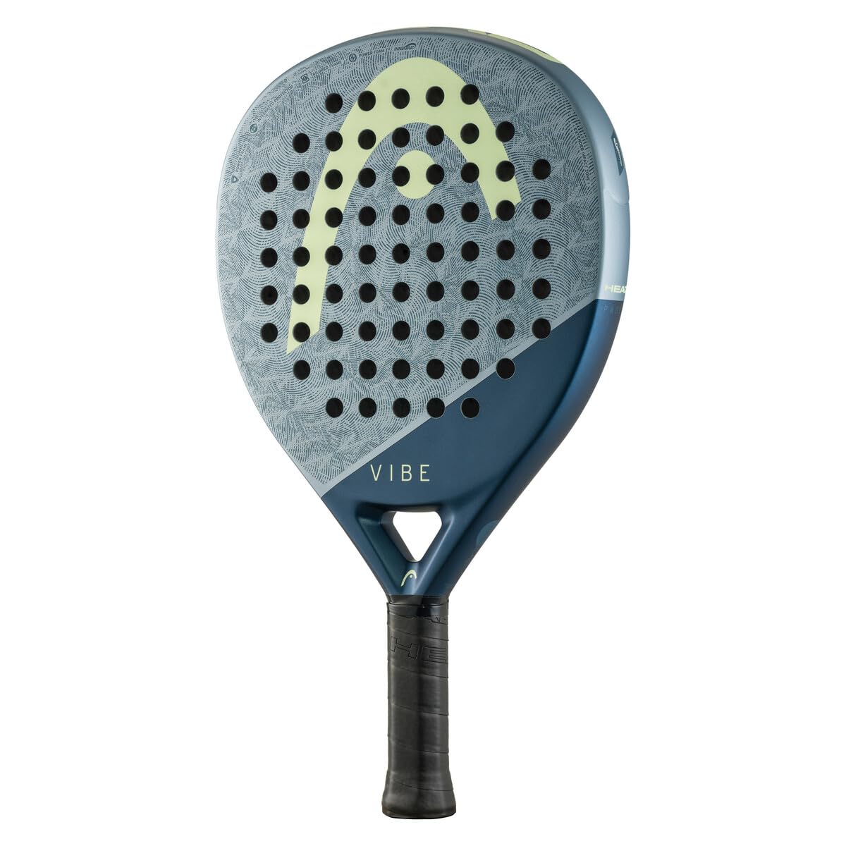 HEAD Vibe 2026 Padel Racquet - Oversized Teardrop, Easy Power for Casual Players, All-Round Performance, Blue/Yellow