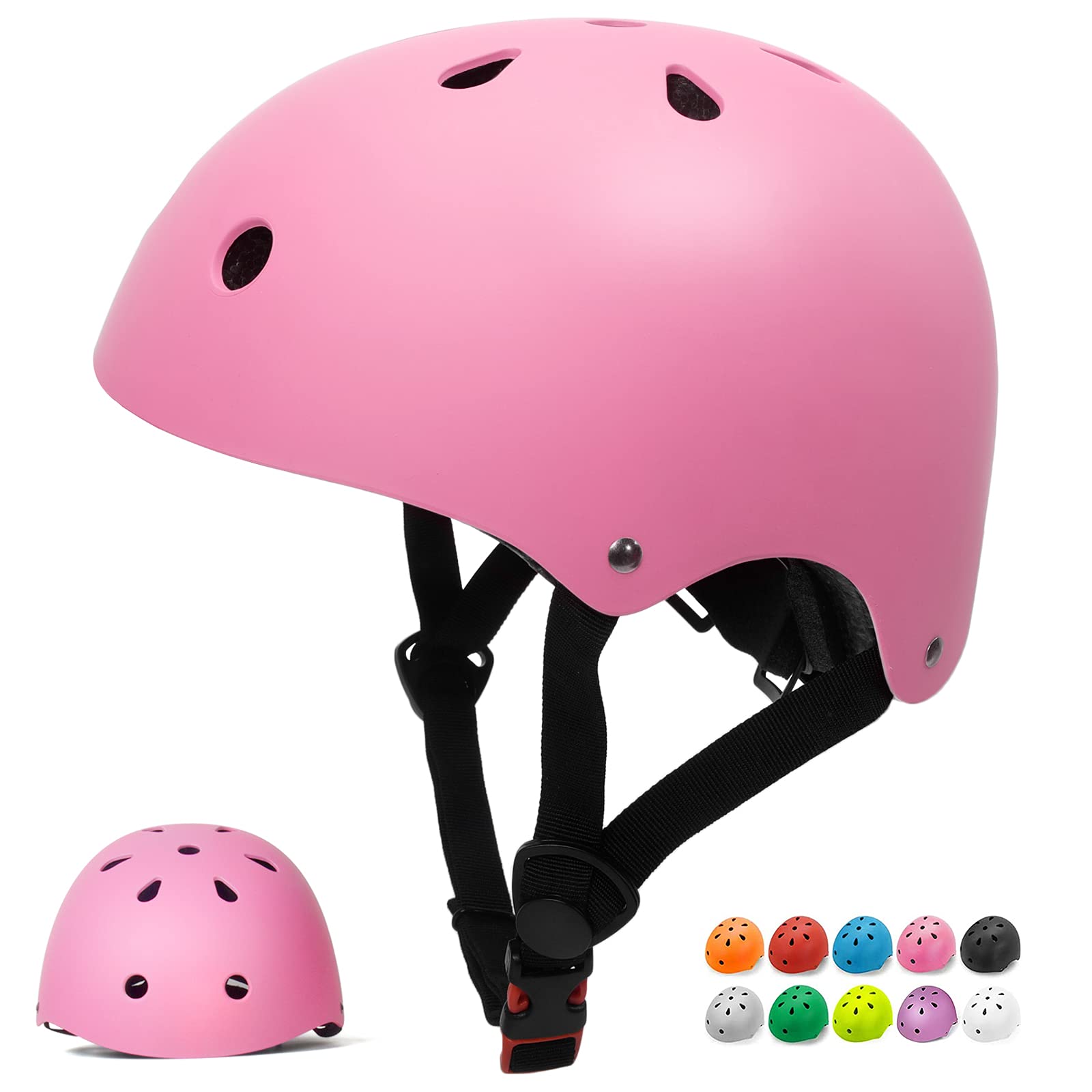 Glaf Toddler Helmet 2-4 Years Kids Bike Helmets for 8-14 Years Old Baby Girls Boys Multi-Sport Helmet Adjustable Skateboard Bicy