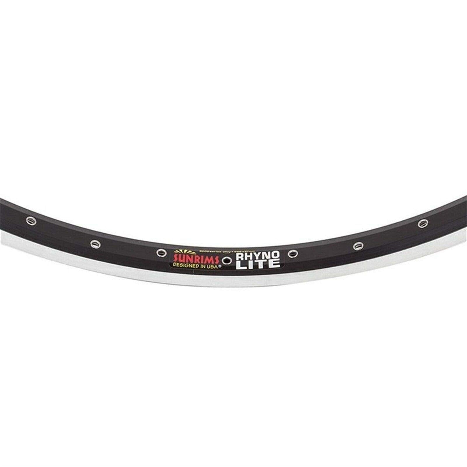 Sun Alloy Rim, 26 X 2.00, Rhyno Lite, Black, 36 Hole