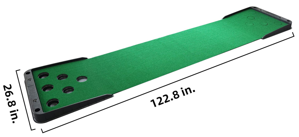 Signature Fitness Golf Pong Putting Game - Ultimate 2-On-2 Golf Putting Game For Parties And More, 6 Discs Included