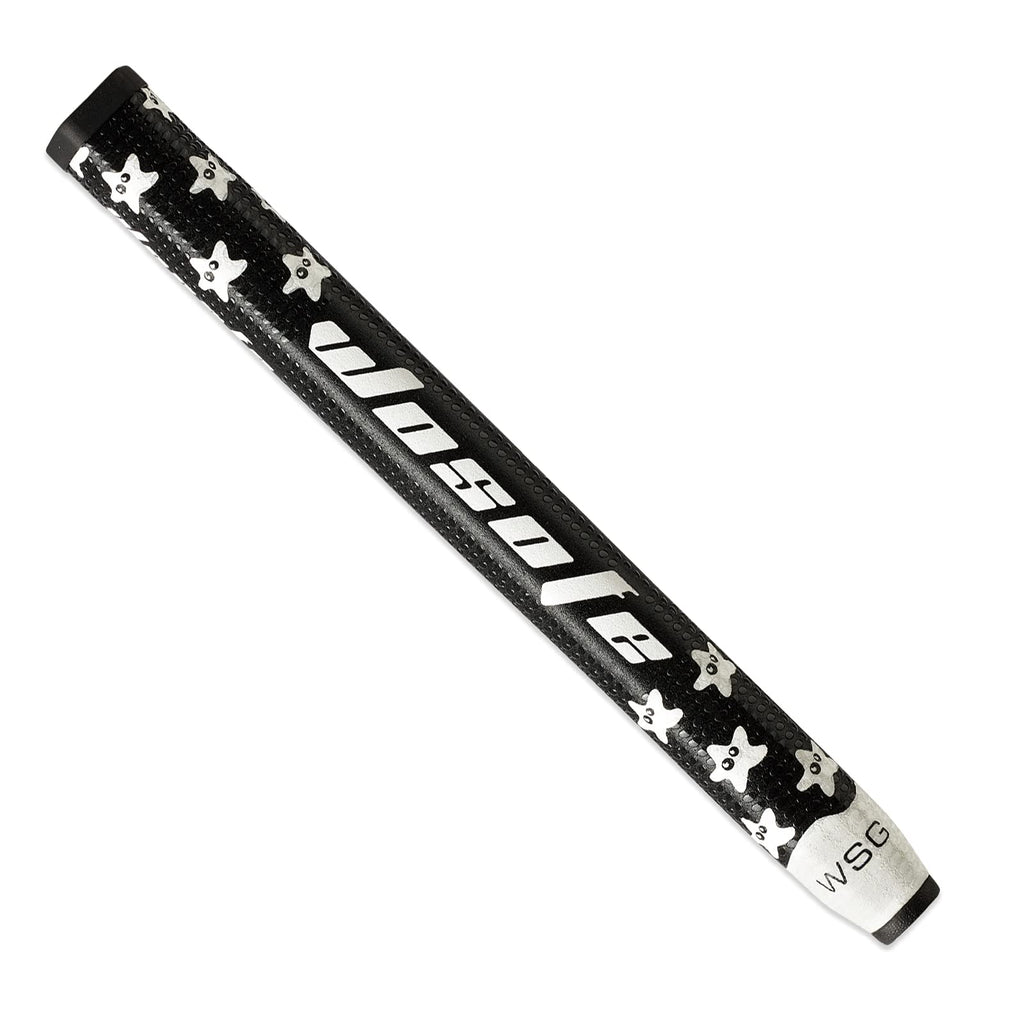 Golf Putter Grip Mid Slim 2.0 Rubber Mens Silica Gel Particle Anti-Slip Lightweight Starfish Pattern Several Colors To Choose(Bl