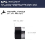 Xike 4 Pcs 70017 Bra Model 17B Caps Replacement For Bearing Buddy 1781,1810.