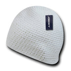 Decky 688-Wht Door Mat Beanies- White