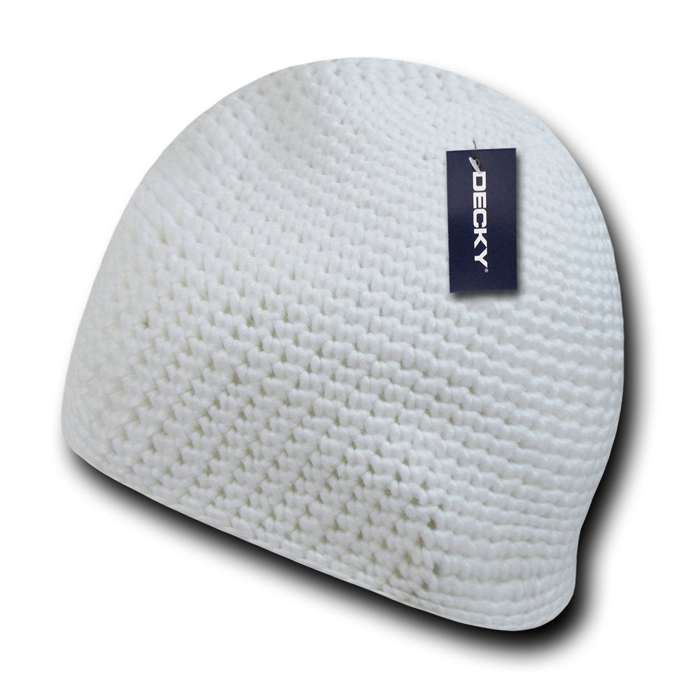 Decky 688-Wht Door Mat Beanies- White