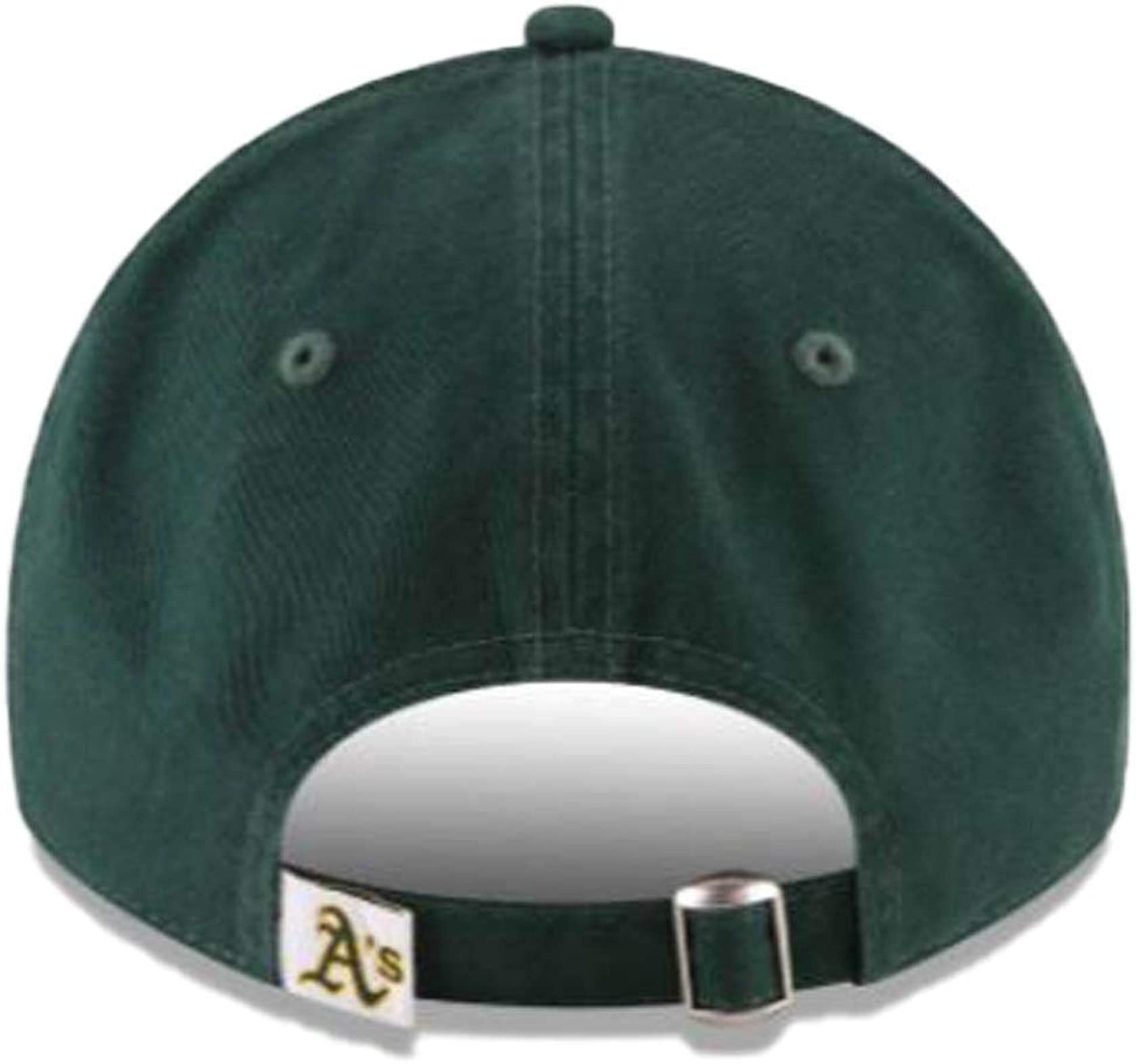 New Era Mlb Core Classic 9Twenty Home Team Color Adjustable Hat Cap One Size Fits All (Us, Alpha, One Size, Oakland Athletics Gr